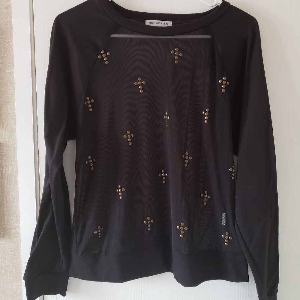 Fashion cross sweater